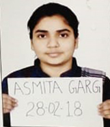 UGC-JRF Results of Asmita Garg